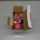 Immersion Blender Handheld, Corded Electric Blenders Portable Stick Mixer with 2 Mixing Speed and Stainless Steel Blades Emulsifier for Effortless Blending Soup, Smoothies, Puree or Baby Food (Christmas Red)