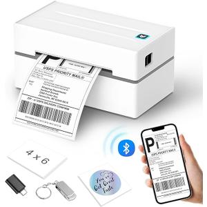 Anycash Bluetooth Thermal Label Printer, Wireless 4x6 Shipping Label Printers for Small Business, Compatible with Android&iOS and Windows, Address Label Printer for , Ebay, Shopify, Etsy, USPS
