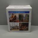 Humidifiers for Bedroom Large Room Home - GloryAir 6L Quiet Top Fill Cool & Warm Mist Humidifier with Smart Humidity Control, Remote Control, 7-Color Light, Humidistat, Oil Diffuser (White)