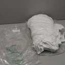 Oudain 10ft x 7.5ft Large Tablecloth Playhouse for Kid Table Fort Cover Table Cloth Tent Playhouse for Dining Room Birthday Indoor Outdoor Party Playground (White Pink Colors, Striped Style)