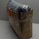 Cold Weather Sleeping Bag 100% Cotton Flannel XXL for Adults Big and Tall,Free Compression Sack (90" x 39" Right Zip, 0F Black)