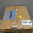 Safe Box with Fireproof Waterproof Bag, 0.5 Cub Small Home Safety Box with Key, Biometric Fireproof Personal Safes, Fingerprint Money Safe for Home Hotel Bedroom, Fingerprint Unlock