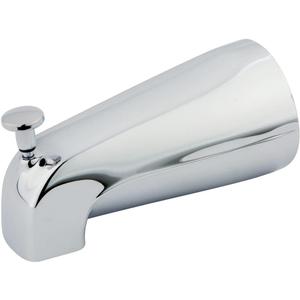 Kingston Brass K188A1 Designer Trimscape Showerscape 5-Inch Tub Spout with Diverter, Polished Chrome