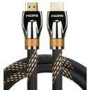 HDMI Cable 15FT, 4K@60Hz, 18Gbps High Speed HDMI 2.0 Cord, Ultra HD,Ethernet Audio Return,Video 4K,1080p,3D,Arc, HDR Compatible with Xbox,PS5/PS4,HDTV,Laptop ect (Yellow)