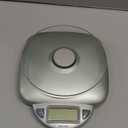 Taylor 11LB Capacity Digital Glass Top Kitchen Scale with LCD Display, Weight in Grams and Ounces for Baking, Cooking, and Meal Prep, Silver