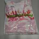 PRETTYGARDEN Women Summer Boho Maxi Dresses 2025 V Neck Puff Short Sleeve A-Line Flowy Tiered Floral Wedding Guest Dress (Pink, L)