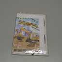 Hooqict Pin The Bucket on The Excavator Construction Party Games for Kids Birthday Pin the Games Construction Party Decorations Supplies, Large Excavator Poster with 32 Stickers