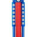 Flybar Master Pogo Stick, Ages 9+, 80 to 160 lbs, Easy Grip Handles, Anti-Slip Pegs, Outdoor Toys for Boys Girls, Outside Toys for Kids, Teens Tweens (Red/White/Blue)