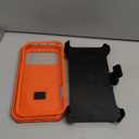 FNTCASE for iPhone 17 Pro-Max Case: Belt-Clip Holster Phone Cover with Magnetic Ring Holder Stand | Compatible with Magsafe | Military Grade Shockproof Kickstand Phone Shell - 6.9 Inch Orange