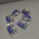 6 Pack Replacement for Brother P Touch Label Maker Tape TZe Tz Tape 12mm 0.47 Laminated White/Clear/Red/Yellow/Blue/Green Compatible with Brother P-Touch Label Maker PT-D210 PT-H110 PT-D220