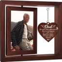 Vetbuosa Memorial Gifts for Loss of Dad, Sympathy Picture Frame,Sympathy Gifts for Loss of Father,Bereavement Remembrance Funeral Condolence Grief Gift,Fits 4x6 In Photo