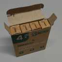 Bamboo Toothbrush Replacement Heads Compatible with Philips Sonicare, Soft Castor-Oil Biodegradable Bristles, Eco-Friendly Bamboo Handle, 4 Pack, Sustainable Daily Cleaning (White)