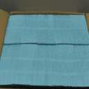 TIDI 1053 Avalon Dental Bib, Blue, 3 Layers, 13 W x 18 L (Pack of 500) Disposable Dental Bibs Embossed 2-Ply Tissue Poly Back to Help Prevent Leak-Through Nail Towels Tattoo Bibs
