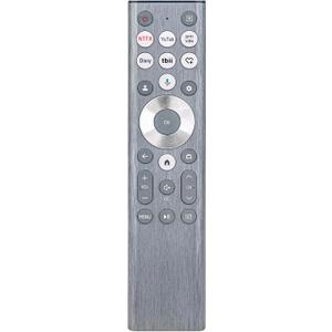 ERF6A80 Replace Voice Remote Control with Backlit fit for Hisense U6 U7 U8 Series Mini-LED ULED 4K UHD Google Smart TV 55U8N 65U8N 75U8N 85U8N 100U8N 55U7N 65U7N 75U7N 55U6N 65U6N 75U6N 85U6N