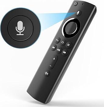 Voice Remote Control Compatible with AMZ Alexa Voice Fire Stick TV Remote (2nd Generation) - Black (2nd Gen Fire Stick Remote)