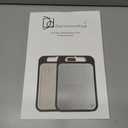 Double-Sided Stainless Steel Cutting Board (14x10In)  Metal Chopping Board for Kitchen, Easy to Clean, Dishwasher Safe, Durable & Hygienic