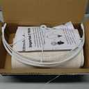 GO&SO Natural Linen Medium Drum Lamp Shades 13" Top x 13" Bottom x 10" High (Spider) Modern Beige Gray Lampshade for Table Lamps Bedside Lamps -Assembly Required - By GO&SO