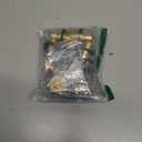 Hourleey Garden Hose Quick Connector, 3/4 Inch Male and Female Garden Hose Fitting Quick Connector, 6 Set