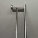 JQK Double Bath Towel Bar, 33 Inch 304 Stainless Steel Thicken 0.8mm Towel Rack for Bathroom, Towel Holder Brushed Finished Wall Mount, Useable Length 30 Inch, TB100L30-BN