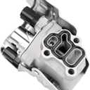 15810-RAA-A03 VTEC Solenoid Spool Valve with Oil Pressure Switch & Gasket - Fit for 2002-2011 Honda Acura - 2.4L Accord, CR-V, Element, 2.0L Civic,RSX - Replace 15810-PNE-G01, 15810-PPA-A01, 917-224