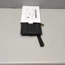 Airplane Foot Hammock, No Collapse Foot Rest for Plane Travel with Extended Adjustment Strap, Portable Desk Foot Hammock with Thickened Foam, Foot Sling Travel Essentials to Relax Your Feet (1 Pc Black)