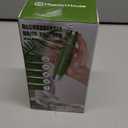 Maestri House Rechargeable Milk Frother with Stand, LunaFro Handheld Electric Foam Maker Waterproof Detachable Stainless Steel Whisk Drink Mixer Foamer for Lattes, Cappuccino (White)