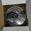 Cambom Salad Spinner Lettuce Spinner, Wash, Spin & Dry Salad Greens, Vegetable Washer Salad Dryer With Rotary Handle for Fruits & Vegetables, High Efficiency Vegetable Spinner Kitchen Gadget 3Qt Black