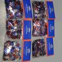 6 x Holiday Home Patriotic Star Foil Confetti