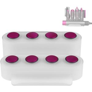 Chuancheng Storage Holder for Dyson Airwrap Curling Iron Accessories 8-Holes Countertop Bracket Organizer Stand Storage Rack