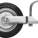 Gate Wheel Supporting Swing Gate with 1-5/8" Thru 2-1/8" Gate Frames, Gate Support Wheel for Metal Tube Gate, Chain Link Fence, Prevent Gate from Dragging (1 Pack)