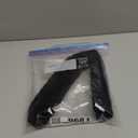 Soft Genuine Sheepskin Wool Auto Seat Belt Cover Seatbelt Shoulder Pad for a More Comfortable Driving, Compatible with All Cars(Black) (1pc-13.7inch)