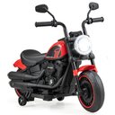 Kids Electric Motorcycle with Training Wheels and LED Headlights