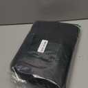 Tote Bag for Women with Zipper, Quilted Puffer Tote Bag with Compartments, Lightweight Puffy Work Bags for Women Travel (Black)