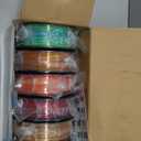 MIKA3D 6 Spools Bicolor Dual Color 1.75mm 3D Printer Filament Bundle, 3D Printing Silk PLA, Silk Black-Red/Purple-Green/Blue-Green/Red-Gold/Gold-Copper/Black-Orange, 3D Printing PLA 250g X 6 Spools,6 Spools - Silk Black-orange; Silk Red-gold; Silk Black-red; Silk Gold-copper; Silk Green-blue; Silk Green-purple, 0.25 kg/spool