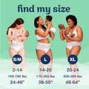 Always Discreet Postpartum and Adult Incontinence Underwear for Women, Large, Maximum Protection, 14 Count