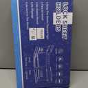 Bed Sheet Holders for Corners Keep Sheets Firm & Tight, Secure Fitted Sheet Holders for Corners, Sheet Fasteners with Lock Straps, Durable Bedding Clips (4Pack, White)