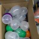 Sosation 150 Pcs 2.36 Inch Gumball Vending Machine Capsules Empty Round Plastic Containers for Prizes Party Favors (Stylish Color)
