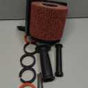 Aidelife Synthetic Fibre Abrasive Brush Drum for Grinding Machine Renovator,for Flat Metal and Wood Surfaces and for Satin Finishing of Unpainted Metals 120x100, Wire Drawing Machine Attachment