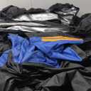 MORNYRAY Waterproof Car Cover All Weather Snowproof UV Protection Windproof Outdoor Full car Cover, Universal Fit for Sedan (Fit Sedan Length 194-206 inch, Blue)