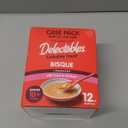 Delectables Bisque Lickable Wet Cat Treats - Chicken, Tuna & Shrimp, 12 count