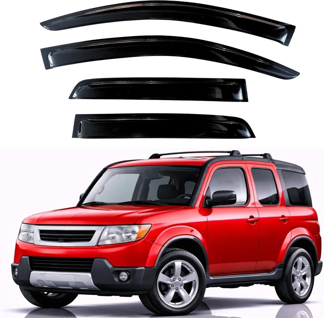 Rain Guards Window Visors for 2003-2011 Honda Element