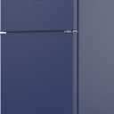 Frigidaire Compact Refrigerator with Top Freezer - 2 Door Fridge with 3.2 Cu Ft, Contemporary Series, Blue, 3.1 cu ft