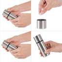 Remedic Cordless, Electric Pill Crusher & Grinder Compact Stainless Steel Tablet Pulverizer Rechargeable & Portable One-Touch Operation Fine Powder for Seniors, Pets, Kids Herb Grinder