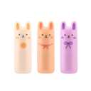 TONYMOLY Pocket Bunny Perfume Bar Stick Set for Women - Long-Lasting Solid Fragrance Balm - Travel Size 3-Pack, Cute K-Beauty Gift, Easter Basket Stuffer