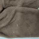 Yioaga Fleece Sweatshirts for Women Cropped Long Sleeve Half Zip Pullover Sherpa Jacket Warm Fuzzy Coats with Pockets(Brown,S)