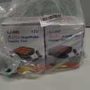 Gisafai 2 Pcs Portable Car Heater 12v 150w for Vehicle That Plugs into Cigarette Lighter 2 in 1 Heating Cooling Auto Windscreen Fan 360° Rotation Windshield Defogger Car Window Defroster(Orange)