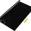 Nano Ceramic Car Window Tint Film VLT 14% IRR 61% UVR 95% Chrome Black 14.76 ft x 29.92 Inch Privacy Film 2mil PET 1 Pc