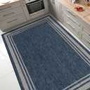 Keen Home Design Waterproof Indoor Outdoor Area Rug 6x9, Patio Deck Porch