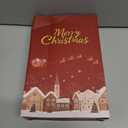 Artscope Christmas Throw Pillow Covers 16x16 Inch Set of 4, Santa Claus Merry Bright Xmas Tree Ball Holiday Decoration Pillow Cases for Christmas Home Decor-Blue