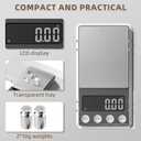 SKEAP Digital Coin Scale, Gram Scale 0.01g Accuracy for Coin Collectors, Bank Tellers and Home Use, Ideal Scale for Gold and Jewelry, 200g Capacity with Calibration Weight